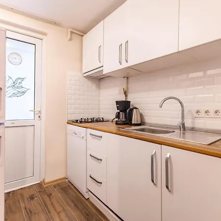 With Backyard In The Heart Of Cihangir Appartement